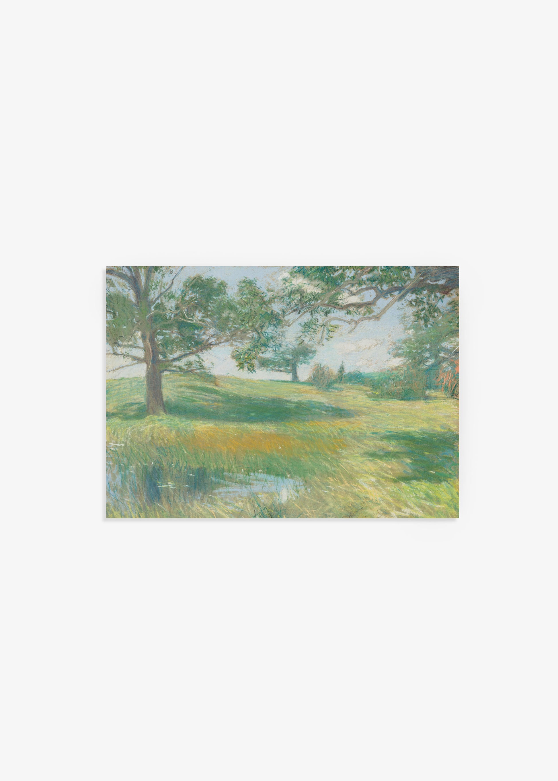 Frederick Childe Hassam - Green Meadows Poster