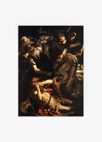 Caravaggio - The Conversion of Saint Paul Print