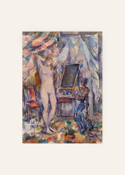 Paul Cézanne - The Toilette Poster