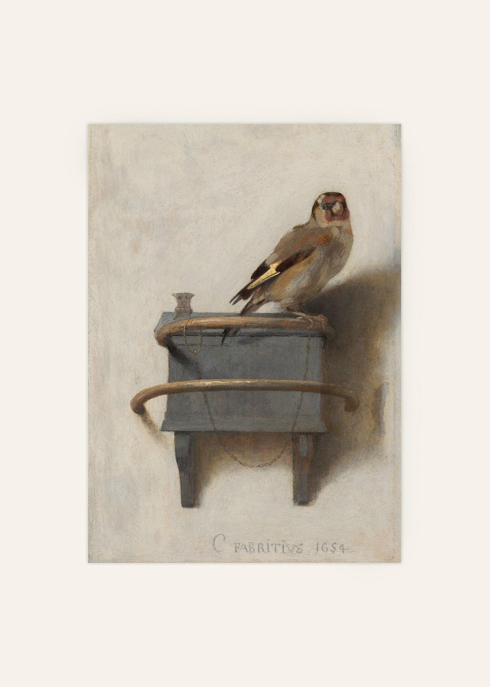 Carel Fabritius - The Goldfinch Poster