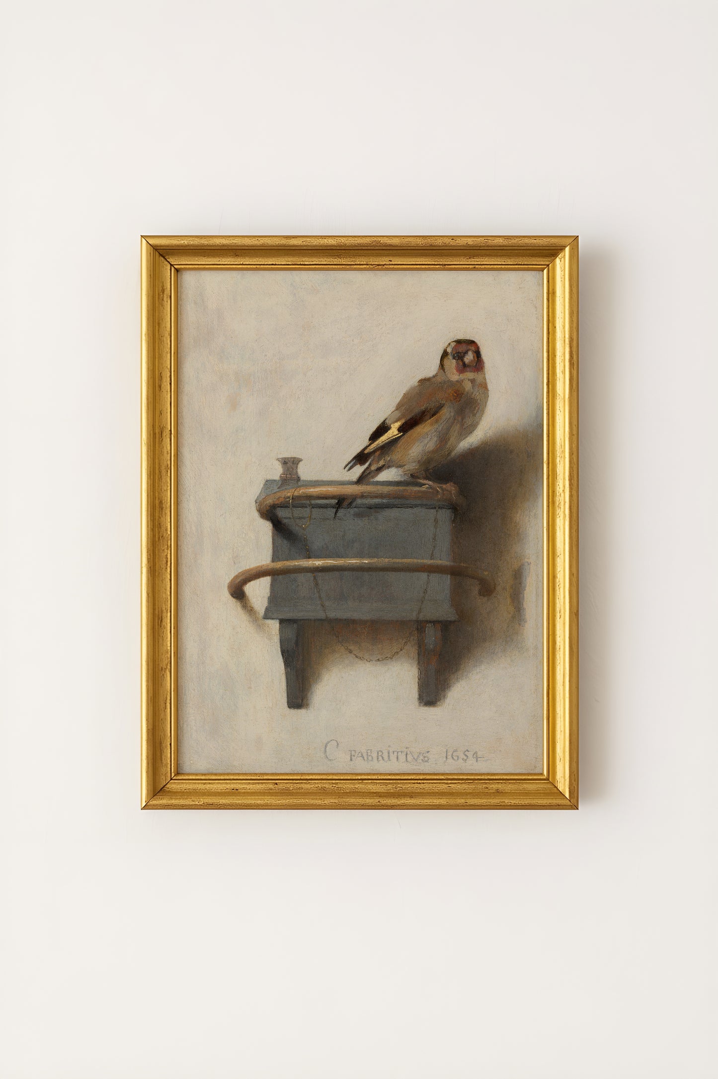 Carel Fabritius - The Goldfinch Poster