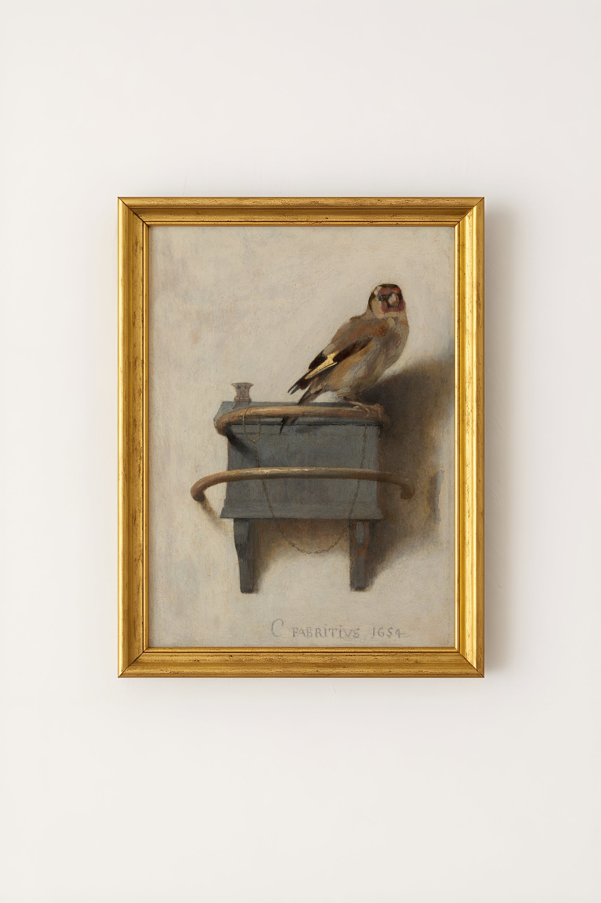 Carel Fabritius - The Goldfinch Poster