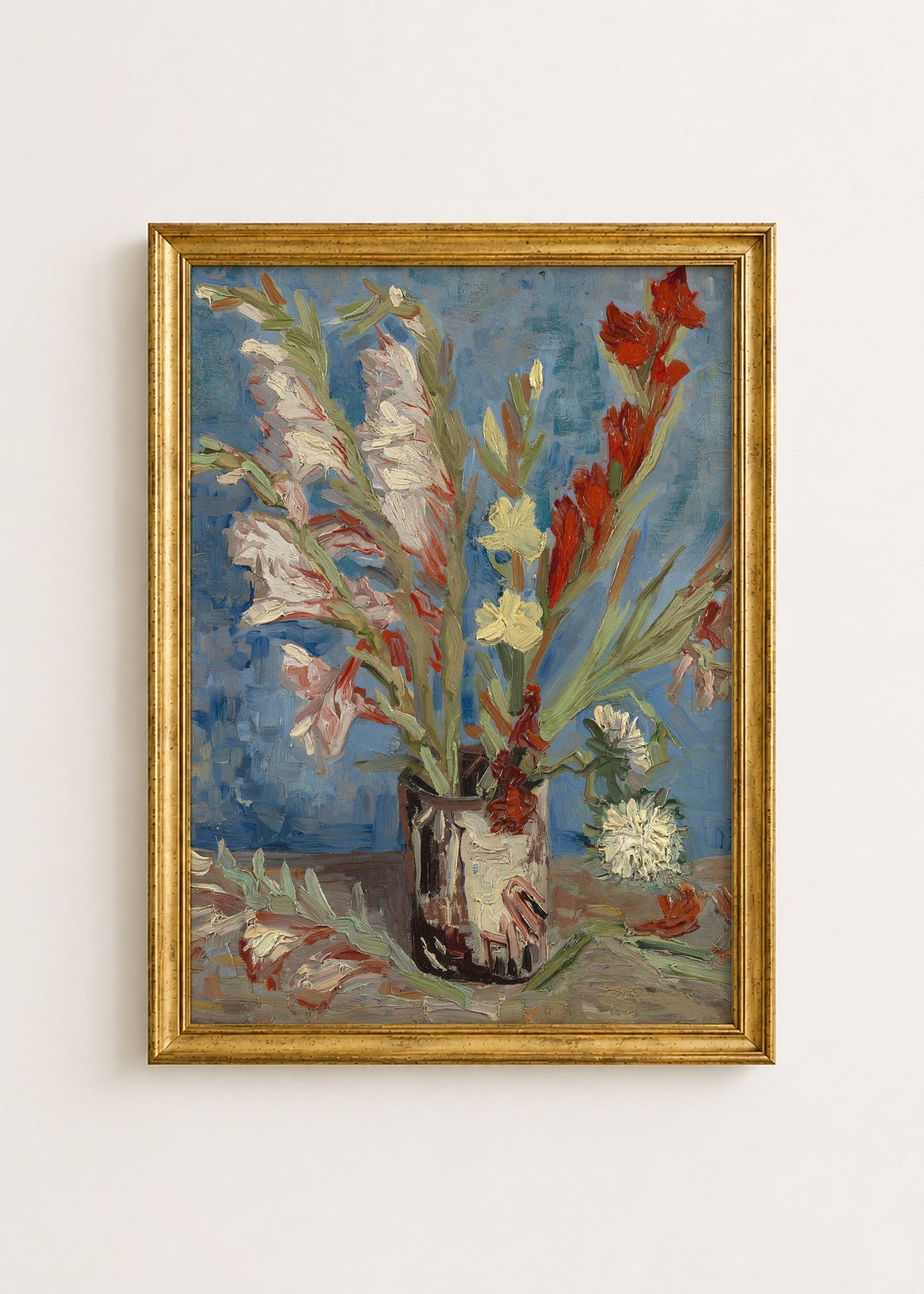 Chinese Vase Still Life Poster