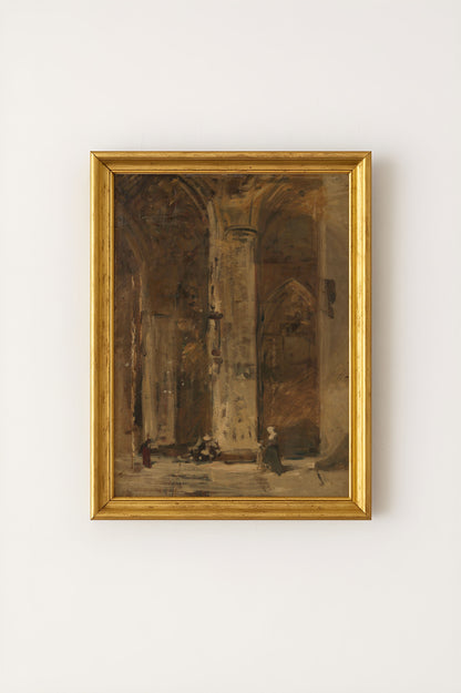 Church Interior Poster