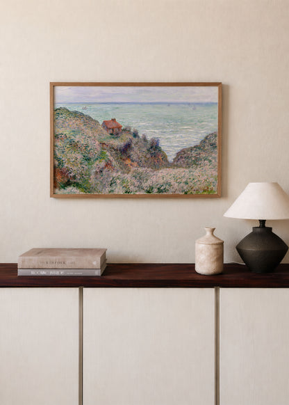 Claude Monet - Cabin of the Customs Watch Poster
