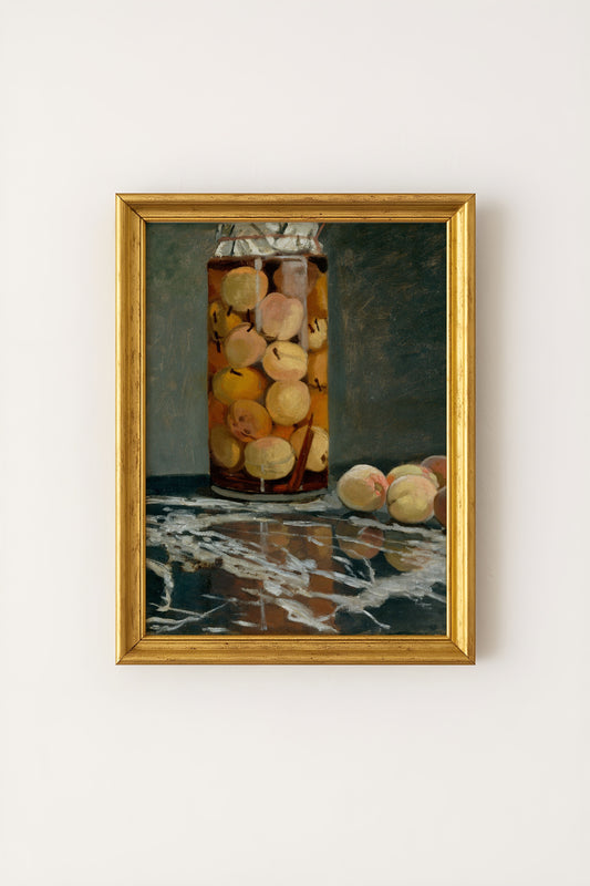 Claude Monet - Jar of Peaches