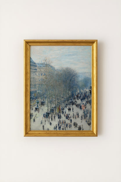 Claude Monet Boulevard des Capucines Poster