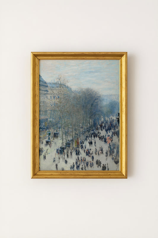 Claude Monet Boulevard des Capucines Poster
