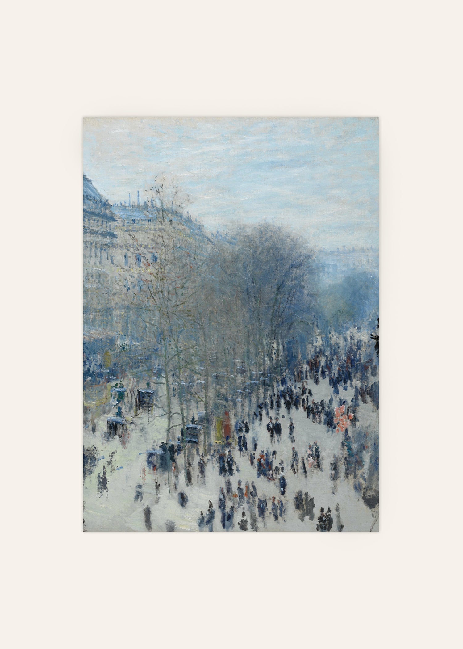 Claude Monet Boulevard des Capucines Poster Image