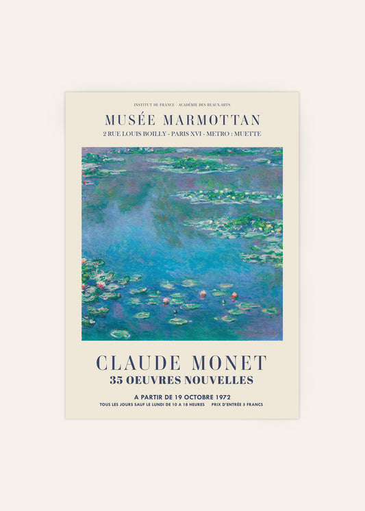 Claude Monet Water Lilies 1906 Print