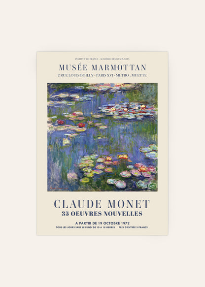 Claude Monet Water Lilies Print