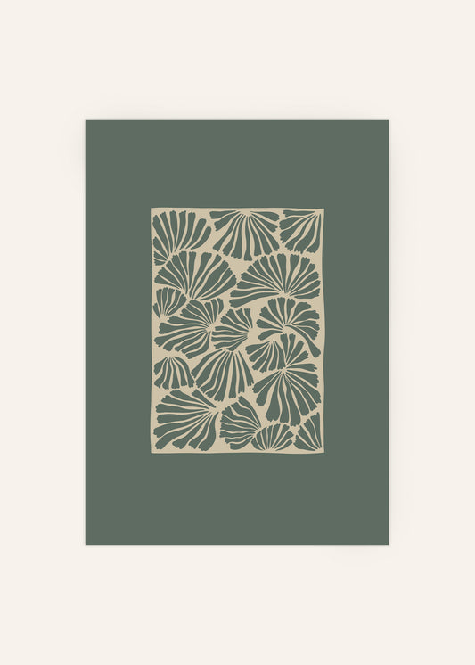 Cutout Leaves Poster