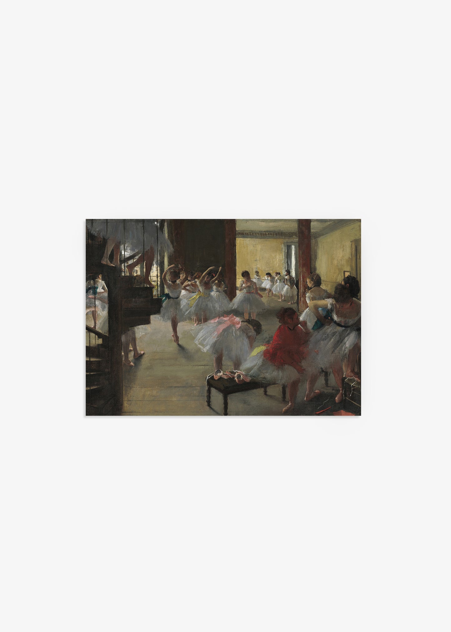 Degas - The Dance Class Poster