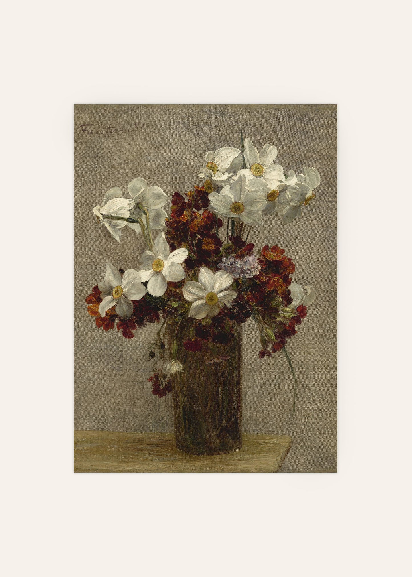 Daffodil Flowers Poster