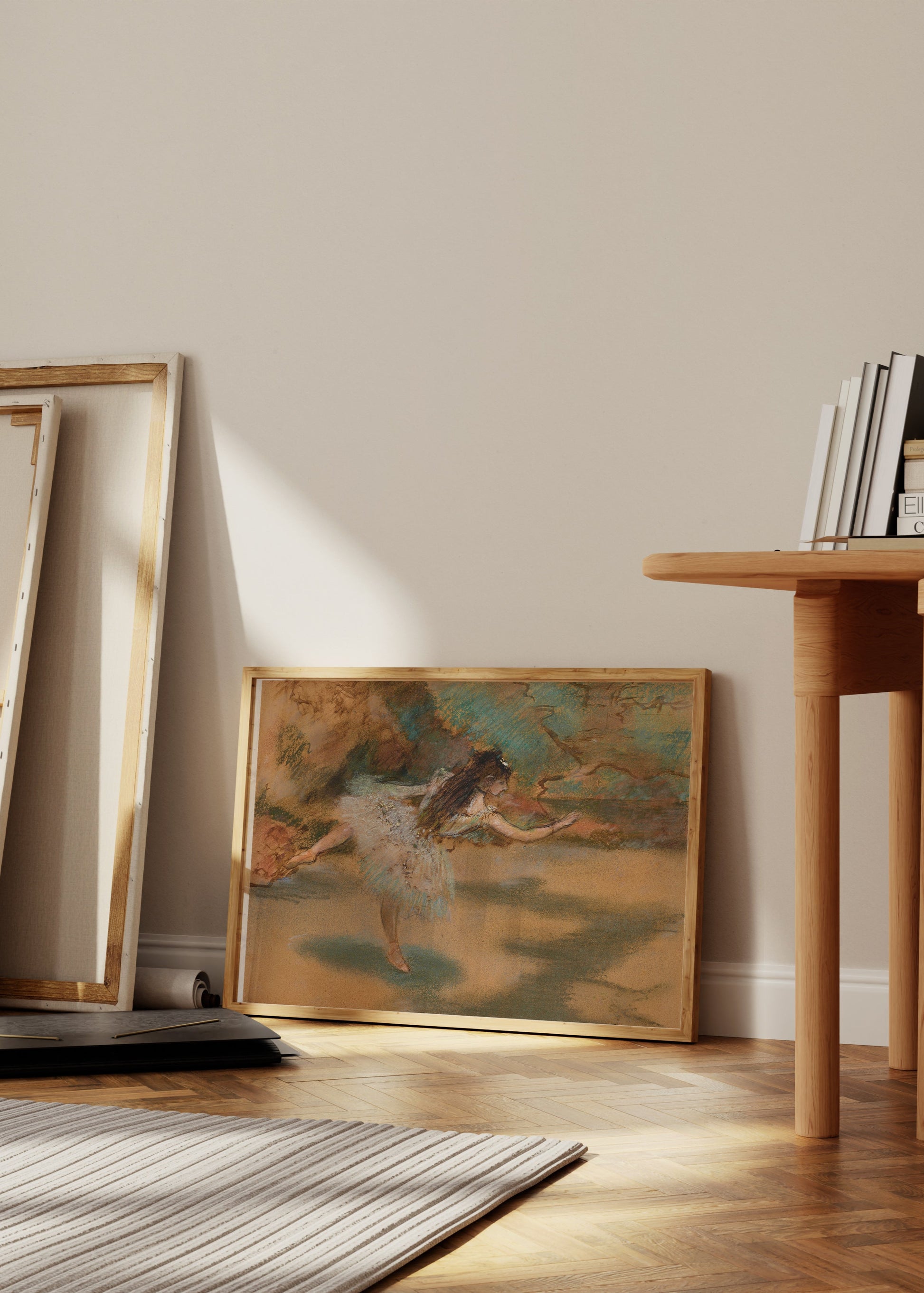 Danseuse sur une pointe Print Edgar Degas