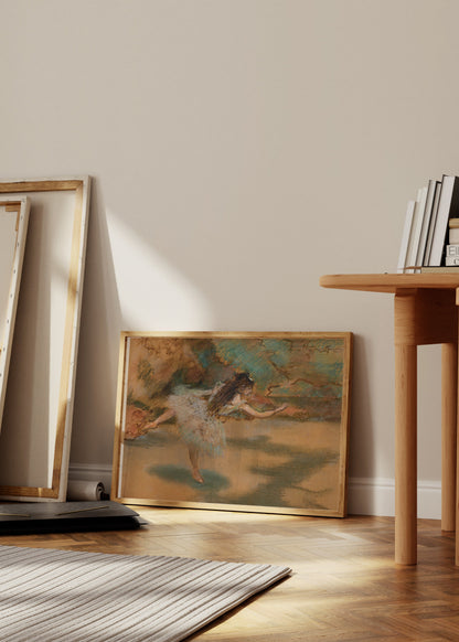Danseuse sur une pointe Print Edgar Degas