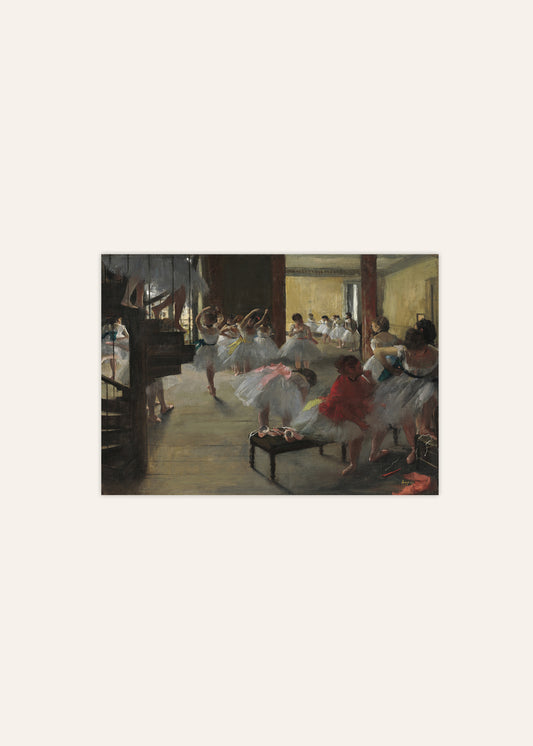 Degas - The Dance Class Poster
