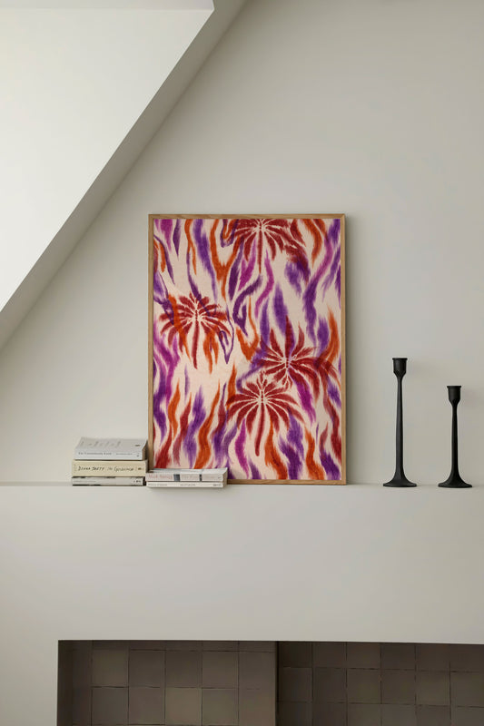 Dreamlike Palms Poster