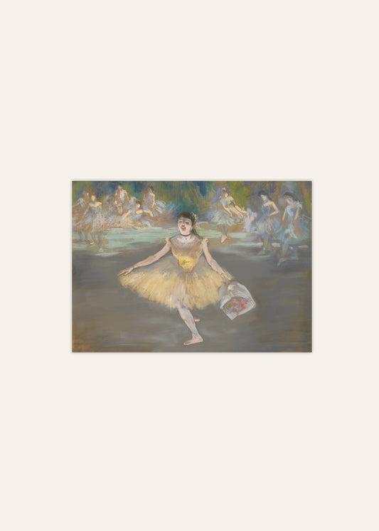 Edgar Degas Dancer with a Bouquet Poster