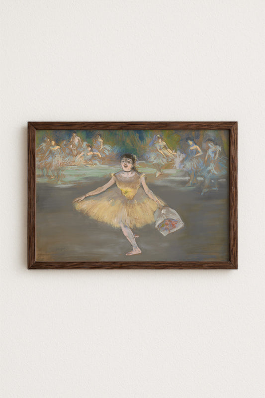 Edgar Degas Dancer with a Bouquet Poster