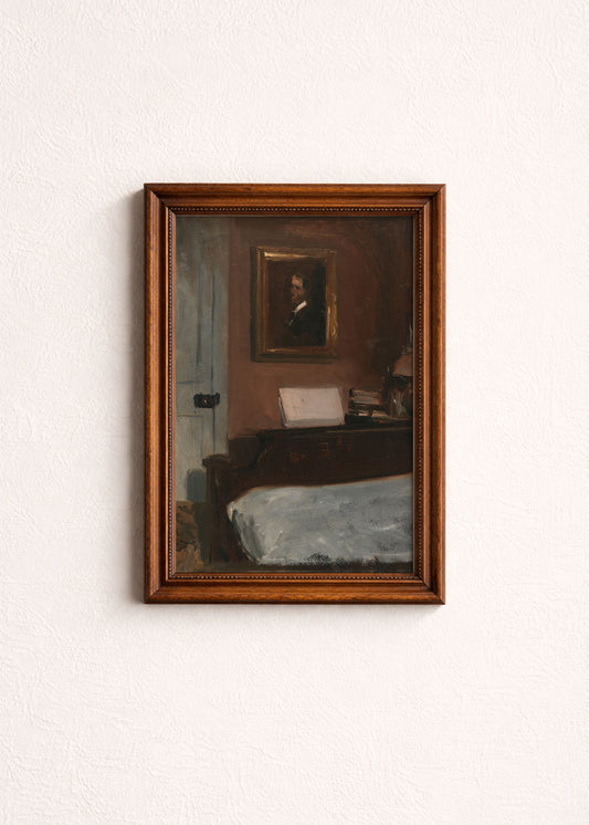 Edward Hopper - Artist's Bedroom Poster