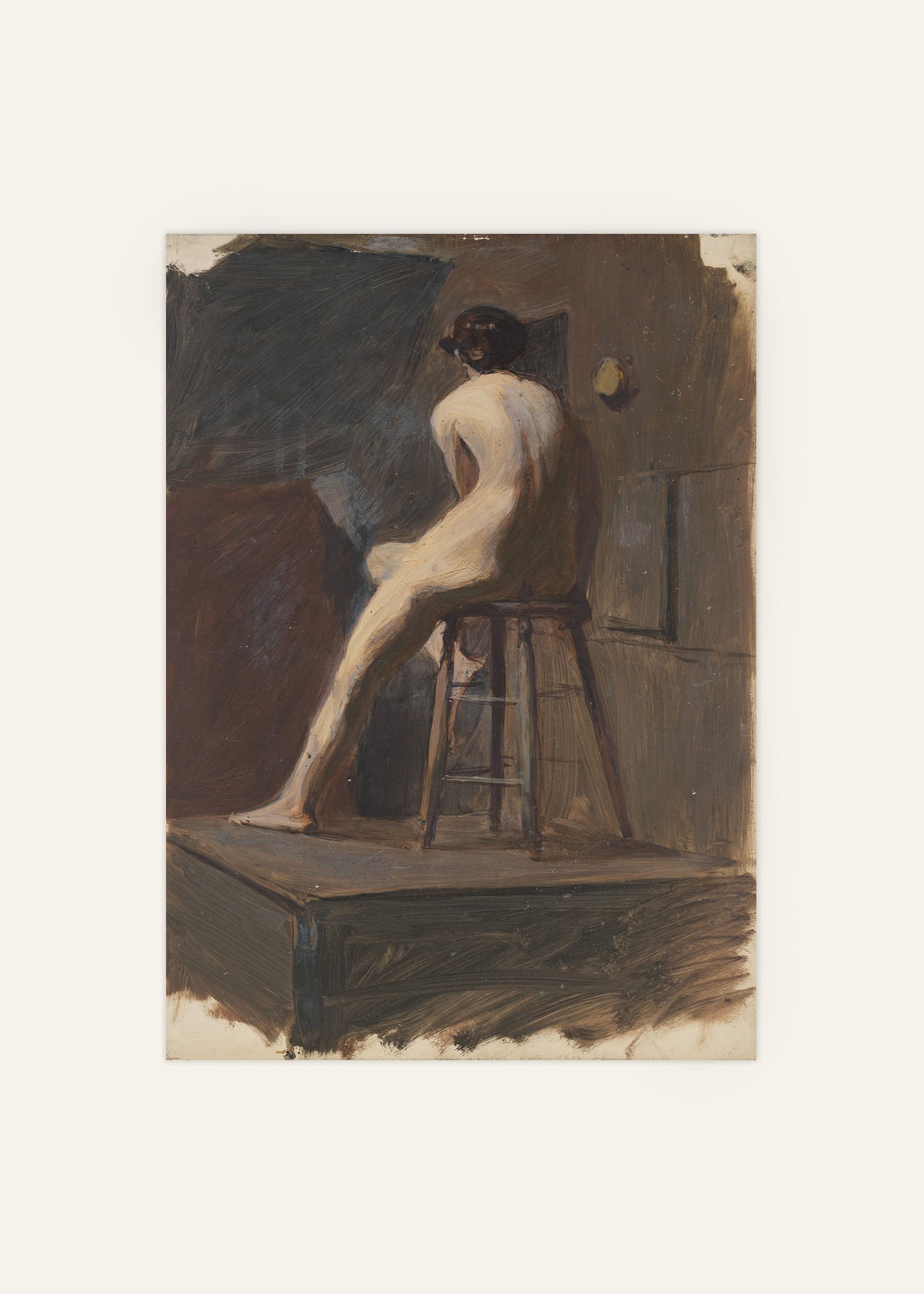 Edward Hopper - Female Nude Poster