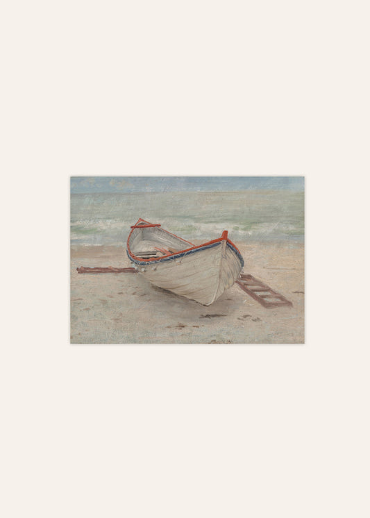 Emil Carlsen - Boat on Shore Poster