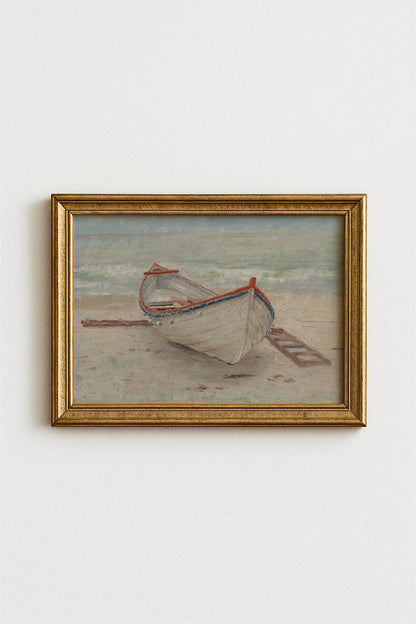 Emil Carlsen - Boat on Shore Poster