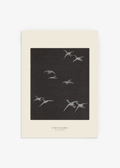 Furuya Korin - Japandi Woodblock No.3 Poster