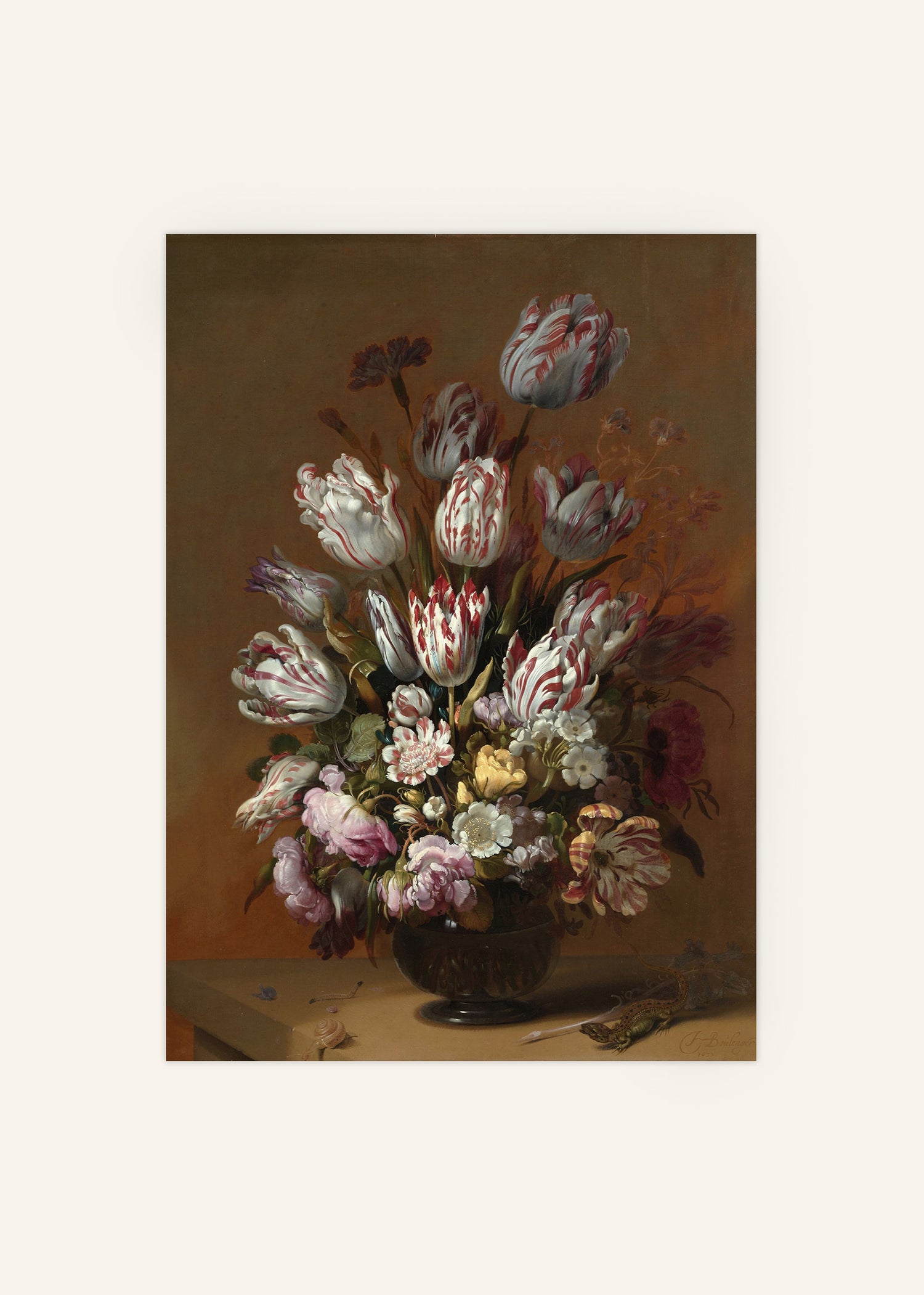 Floral Still Life 1639 Print Image