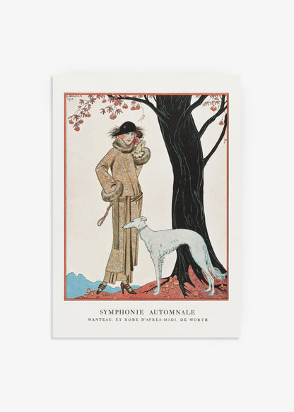 George Barbier - Autumn Symphony Poster