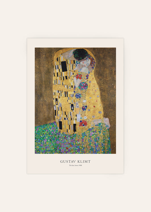 The kiss Lovers Print