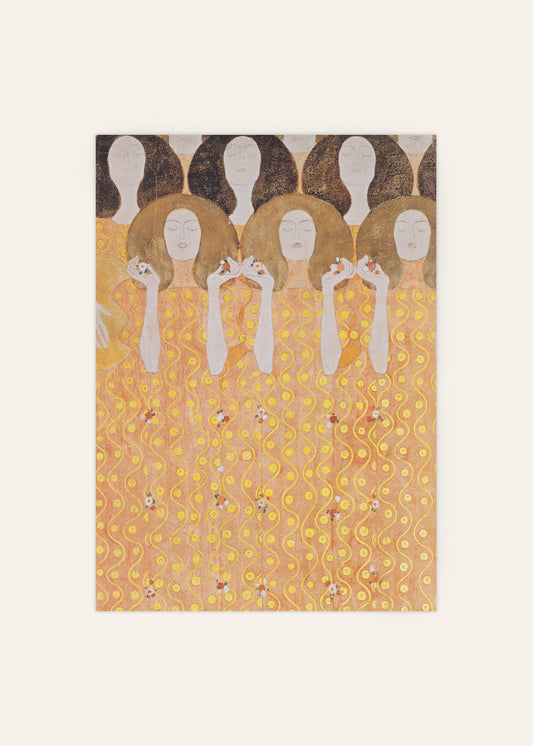 Beethoven Frieze Poster