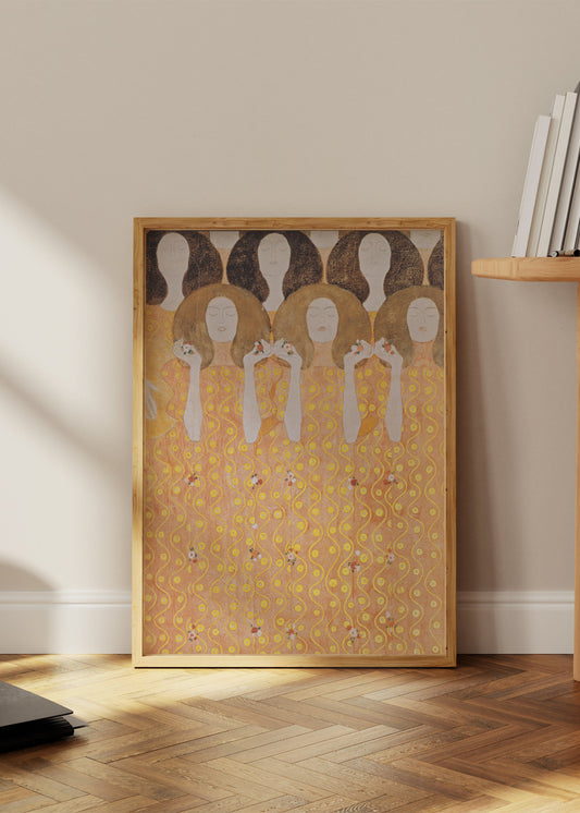 Beethoven Frieze Poster