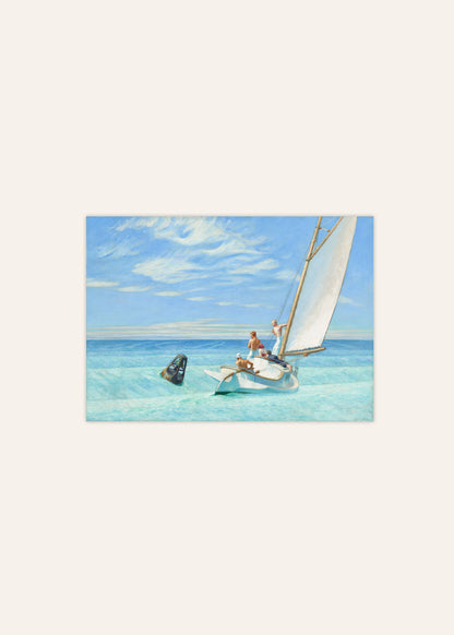 Ground Swell Edward Hopper Poster