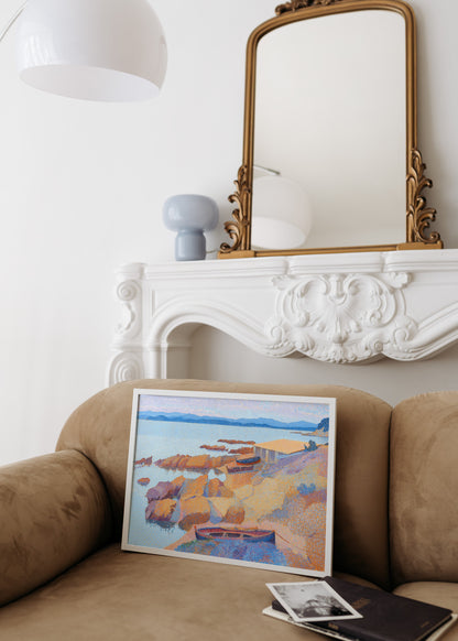 Calanque des Antibois Poster