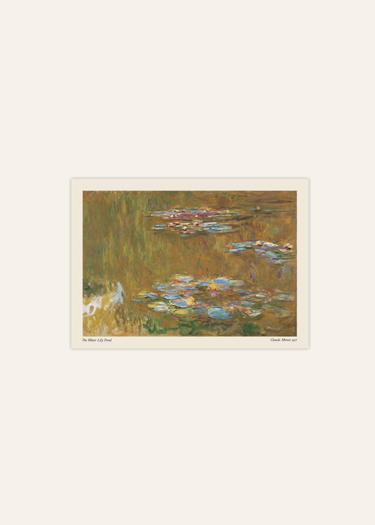 Monet - The Water Lily Pond Poster