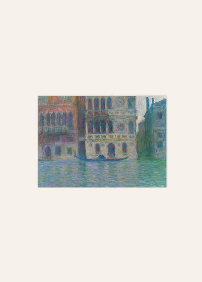 Claude Monet - Palazzo Dario Poster