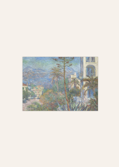 Claude Monet - Villas at Bordighera Poster