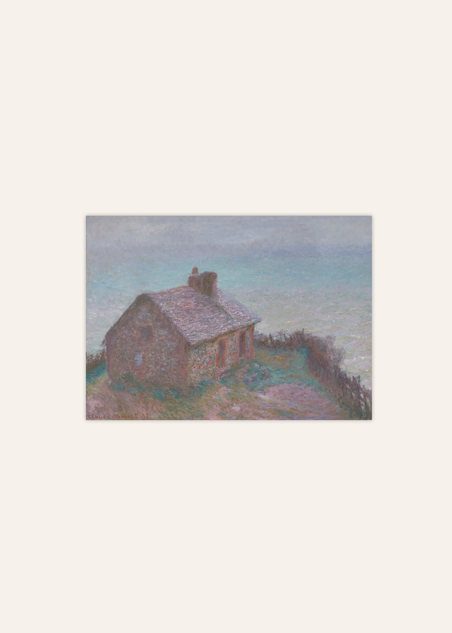 The Customs House at Varengeville Poster