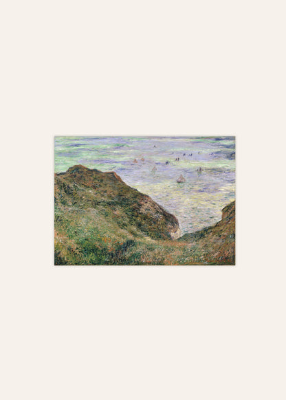 Claude Monet - View Over the Sea Poster