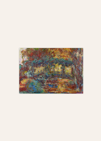 Claude Monet - The Japanese Footbridge Poster
