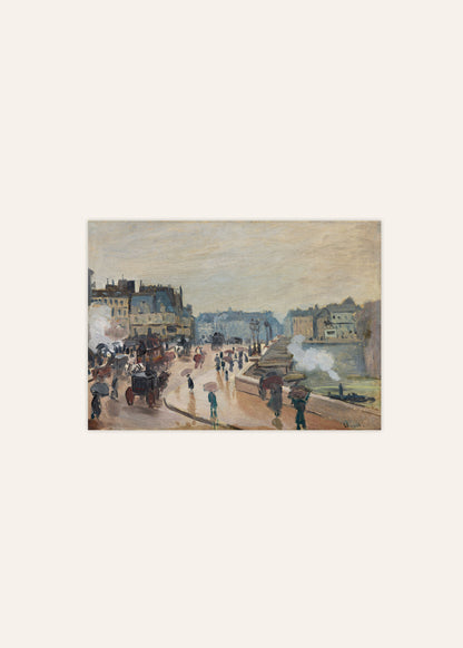 Claude Monet - The Pont Neuf Poster