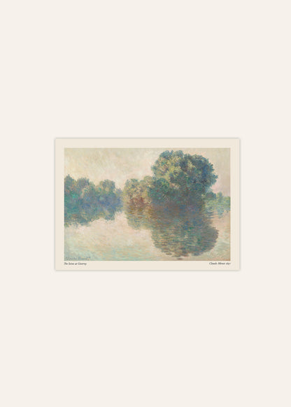 Monet - The Seine at Giverny Poster