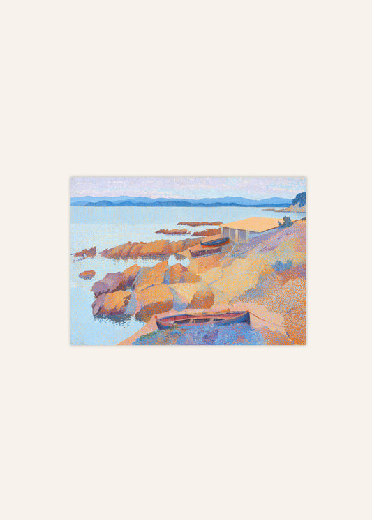 Henri-Edmond Cross - Calanque des Antibois Poster