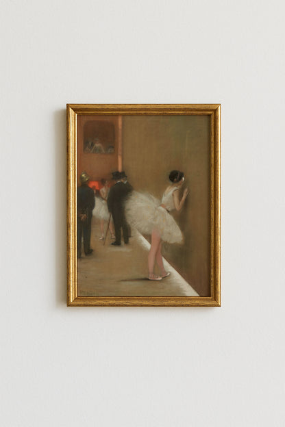 Henri Gervex - Behind the Curtain Poster