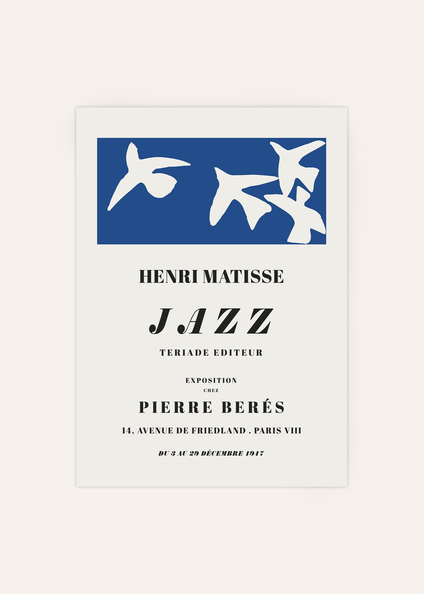 Henri Matisse - The Cut Outs Les Oiseaux Print