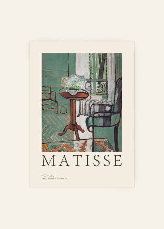 Henri Matisse - The Window Art Print