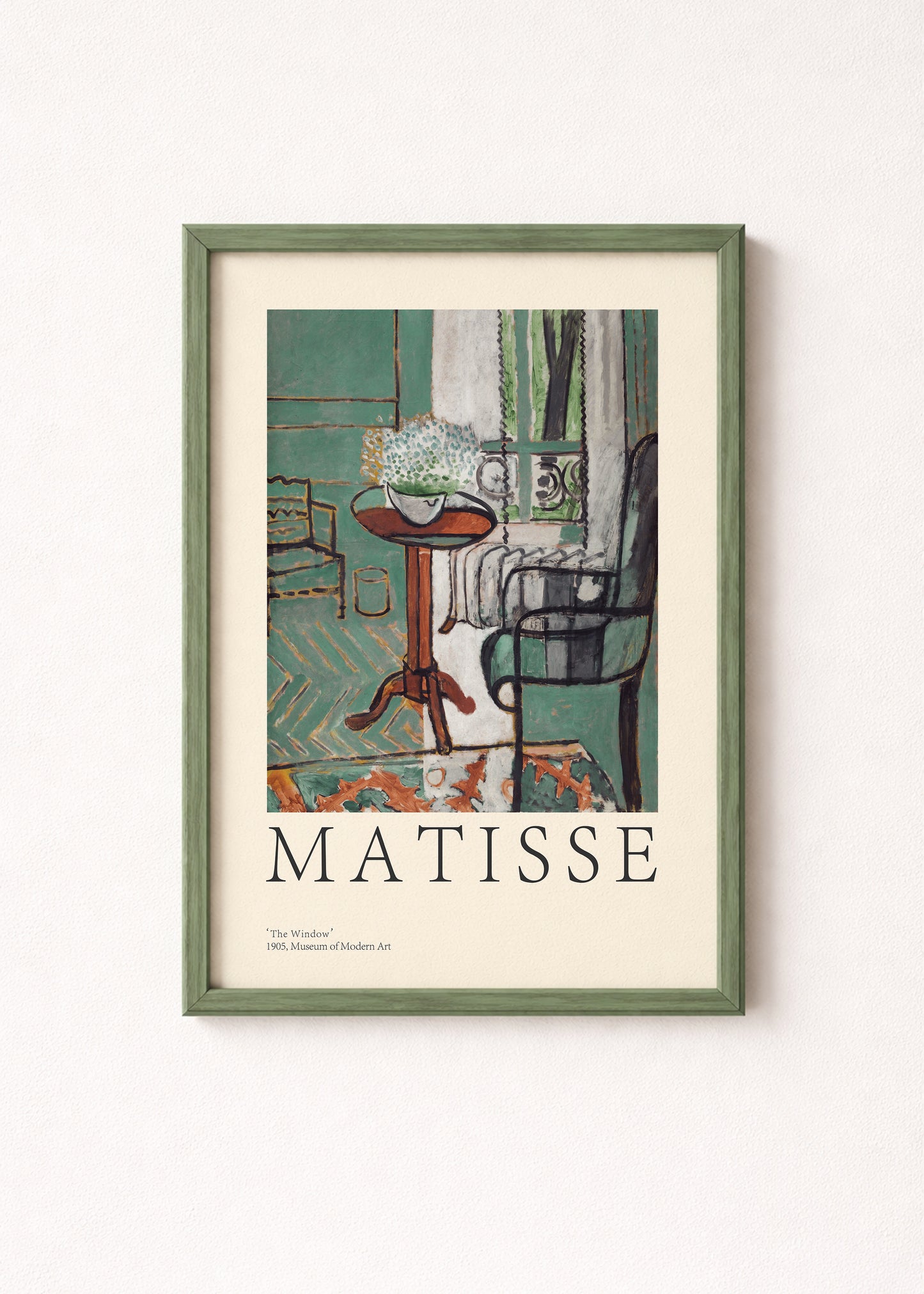 Henri Matisse - The Window Art Print