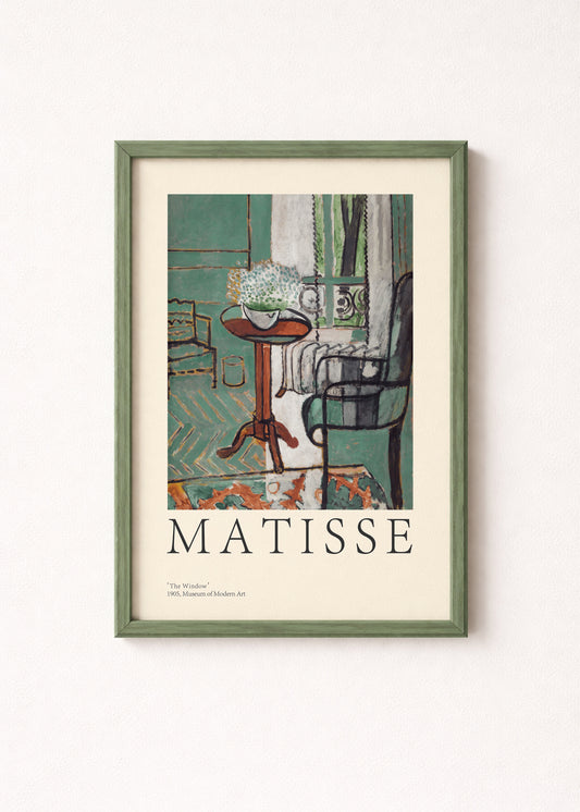 Henri Matisse - The Window Art Print